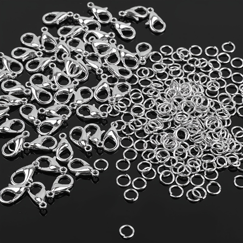 Jewelry Making Loops - 1/2/300 قطعة مشابك جراد البحر وحلقات