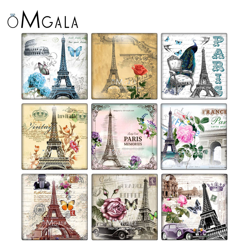 Jewelry Making Paris - خمر باريس برج ايفل أنماط الفن