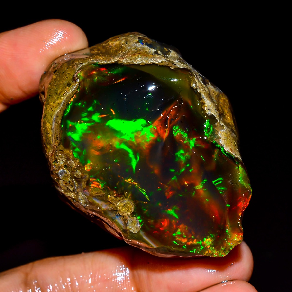 Jewelry Making Raw Materials - حجر أوبال إثيوبي طبيعي خام من