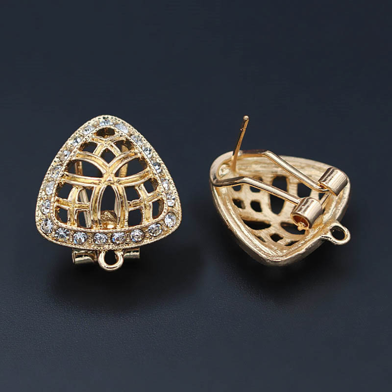 Jewelry Making Dubai - 10 أزواج من قواعد الأقراط مع