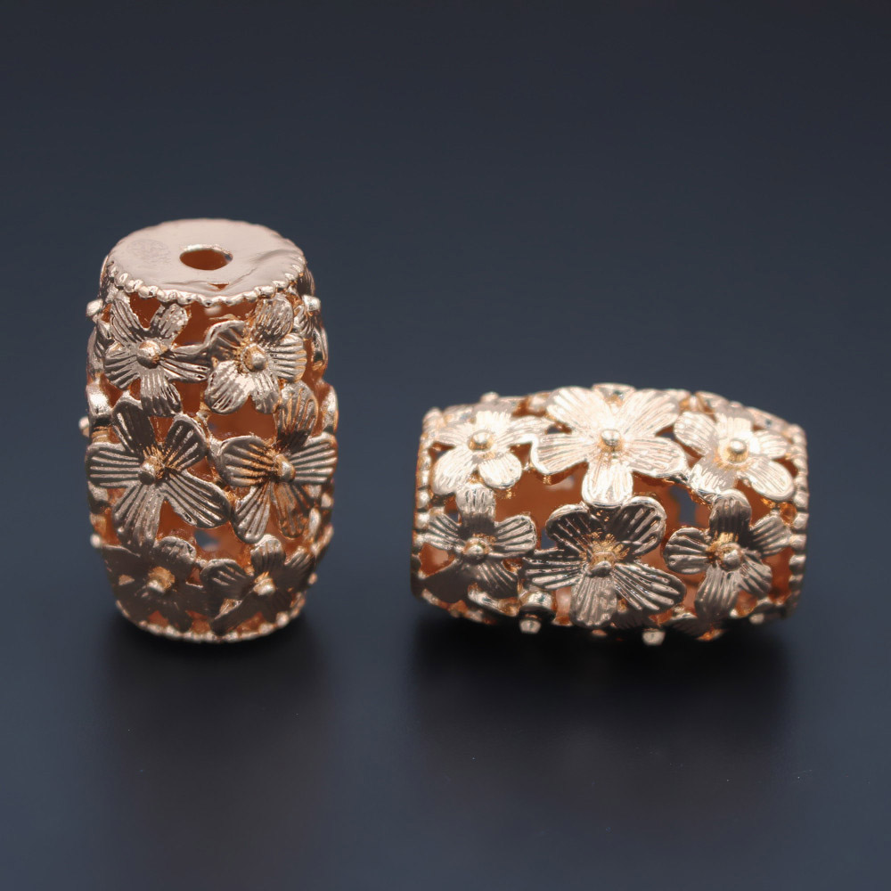 Jewelry Making Dubai - 10 قطع خرز فاصل بفتحة 3.2