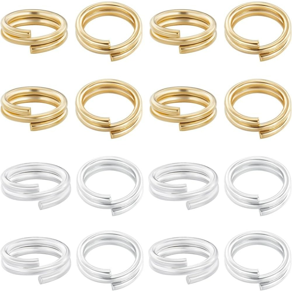Jewelry Making Loops - 1 صندوق 80 قطعة حلقة الانتقال