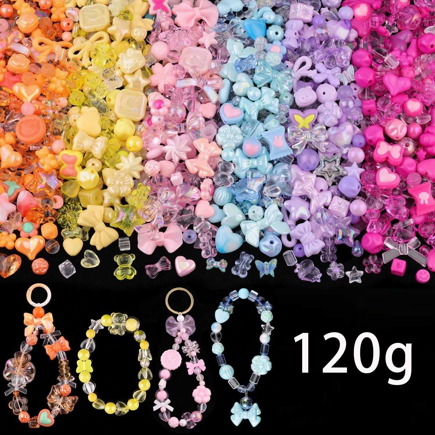 Jewelry Making Game - 1 حقيبة خلط نمط لون الحلوى