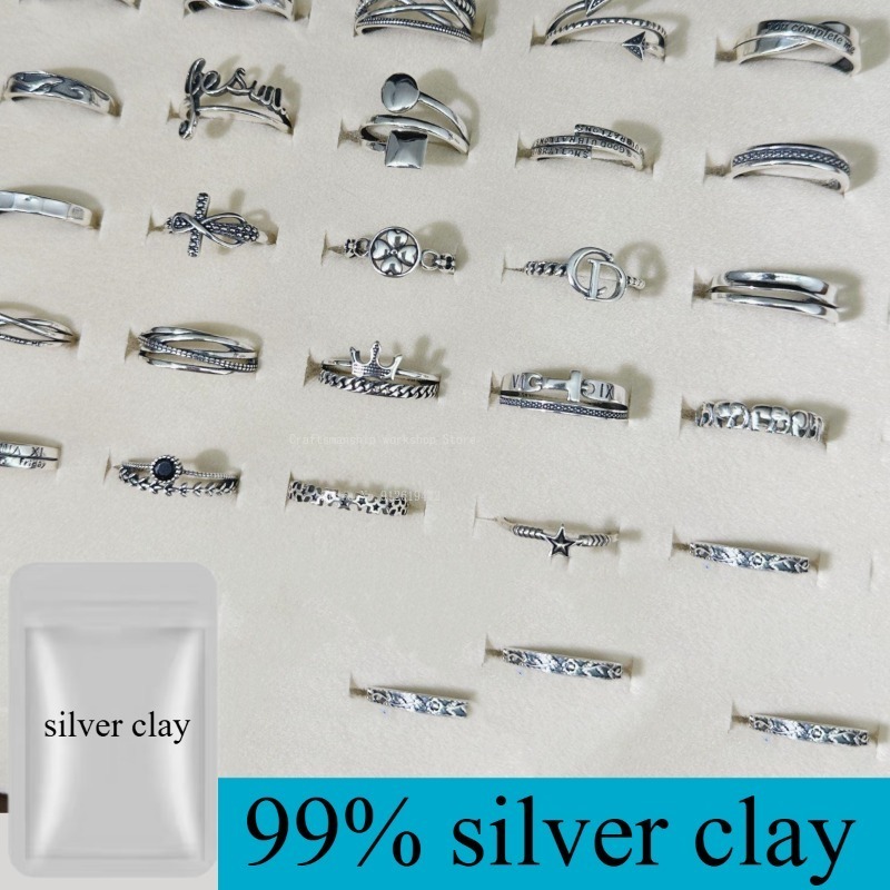 طين فضي نقي 5 جرام/10 جرام، ما - مراجعة Jewelry Making Raw Materials وسعره