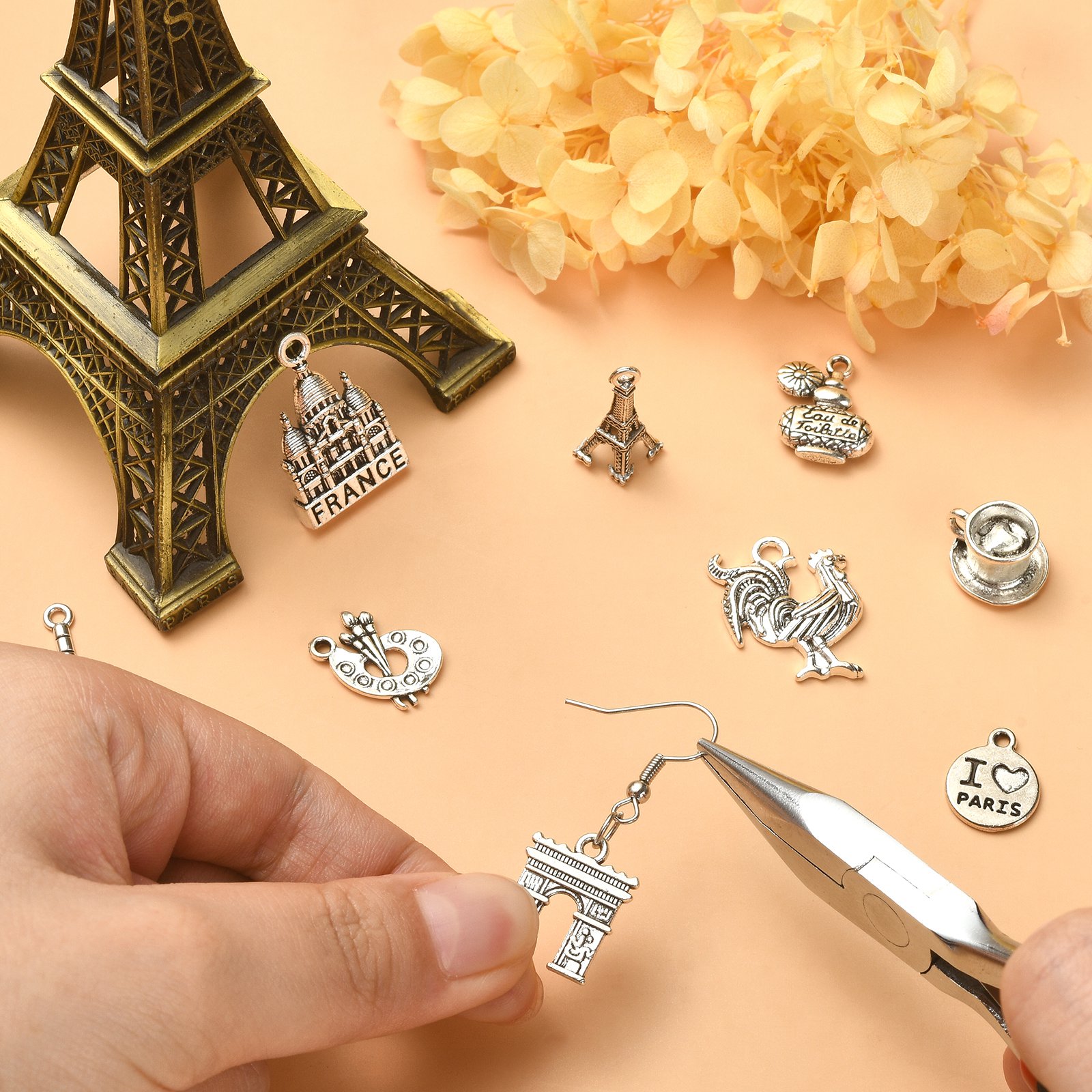باندا هول 100 قطعة 10 أنماط من - مراجعة Jewelry Making Paris وسعره