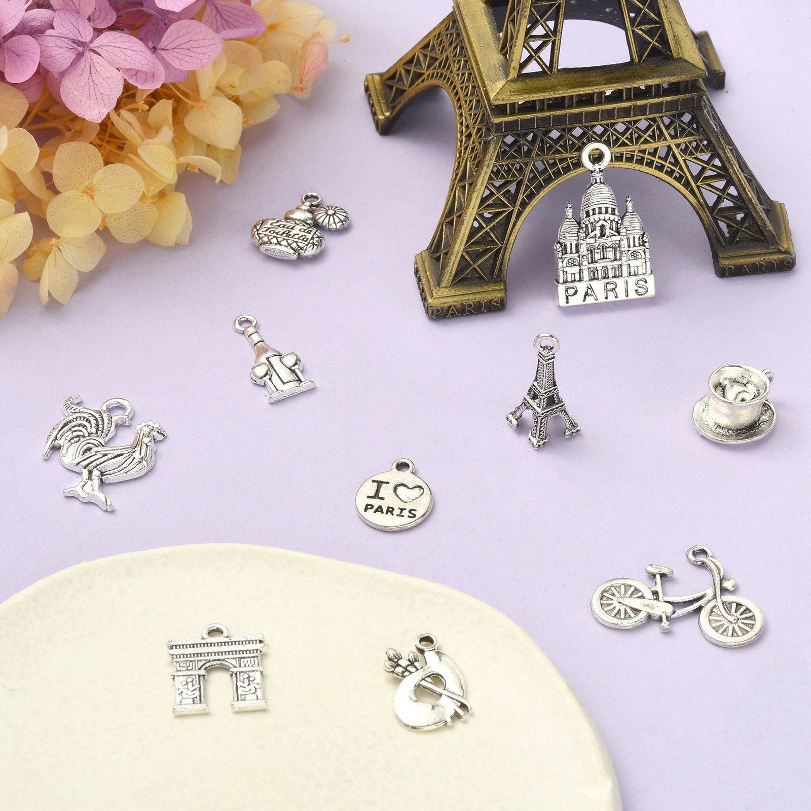 باندا هول 100 قطعة 10 أنماط من - مراجعة Jewelry Making Paris وسعره