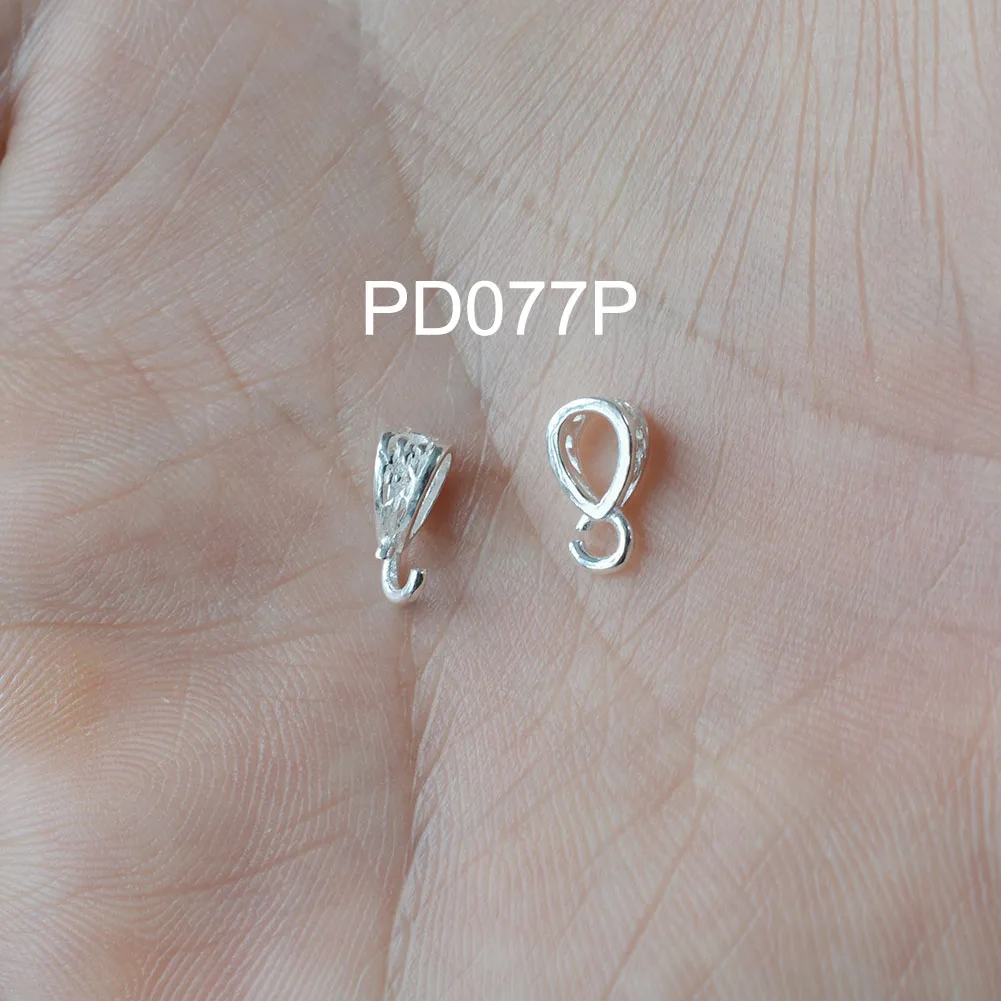موصل كفالة بمشبك من الفضة الإس - مراجعة Jewelry Making Loops وسعره