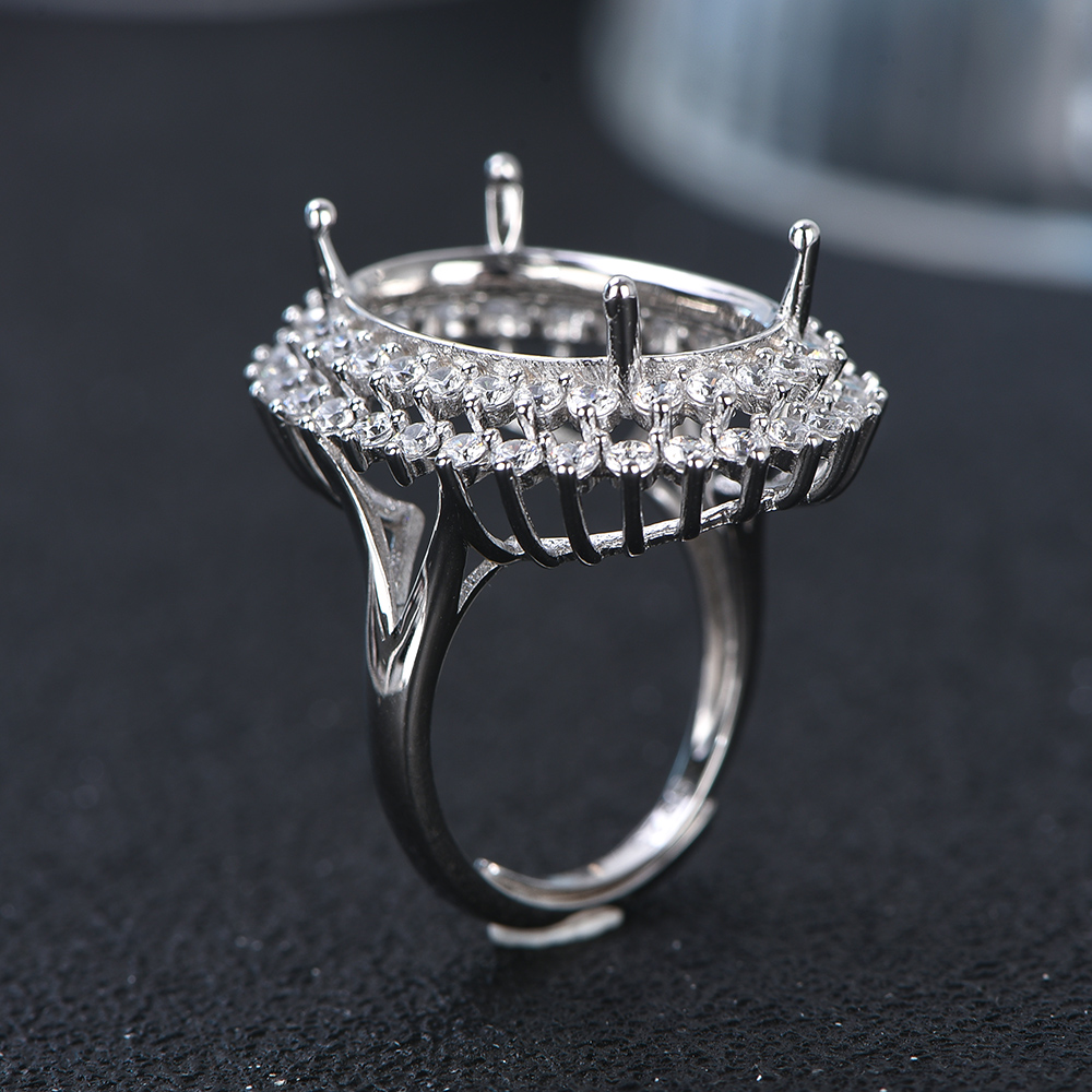 13x18 مللي متر S925 فضة قلادة  - مراجعة Jewelry Making Gemstones وسعره
