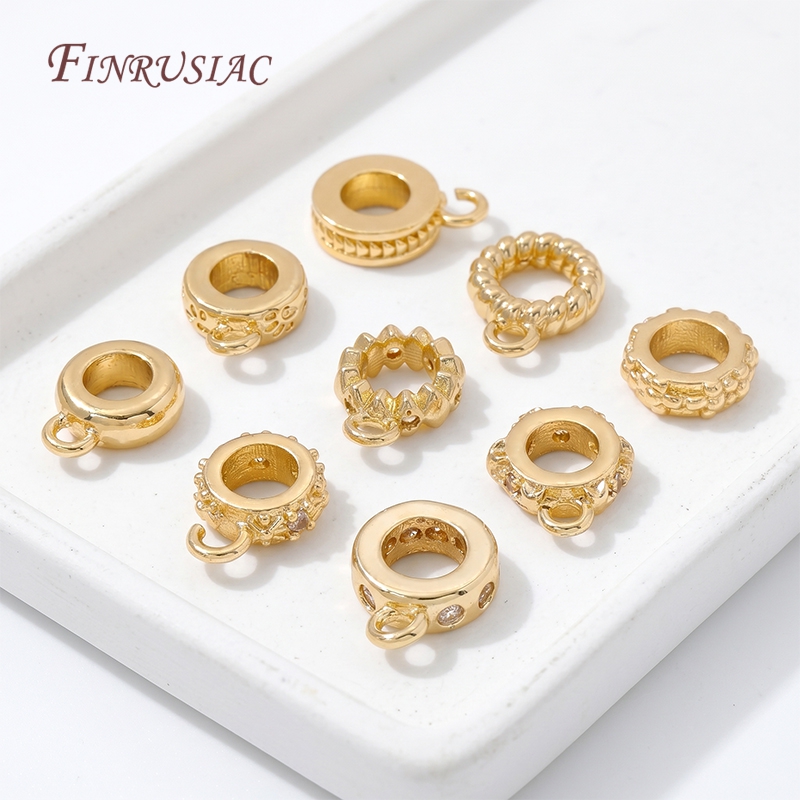 حلقات مطلية بالذهب عيار 14 قير - مراجعة Jewelry Making Loops وسعره