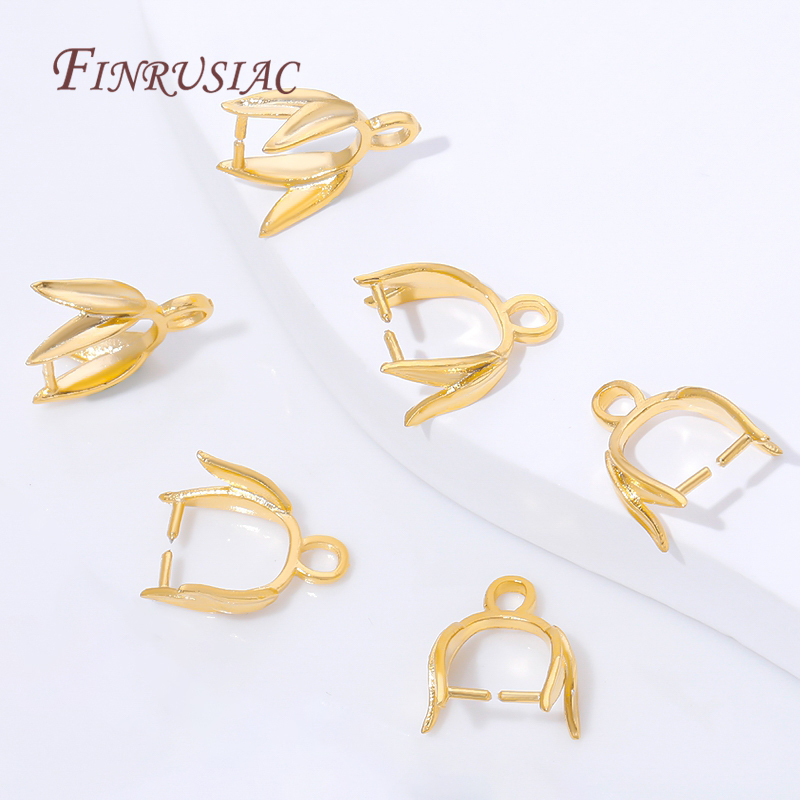 مشابك نحاسية مطلية بالذهب عيار - مراجعة Jewelry Making Loops وسعره