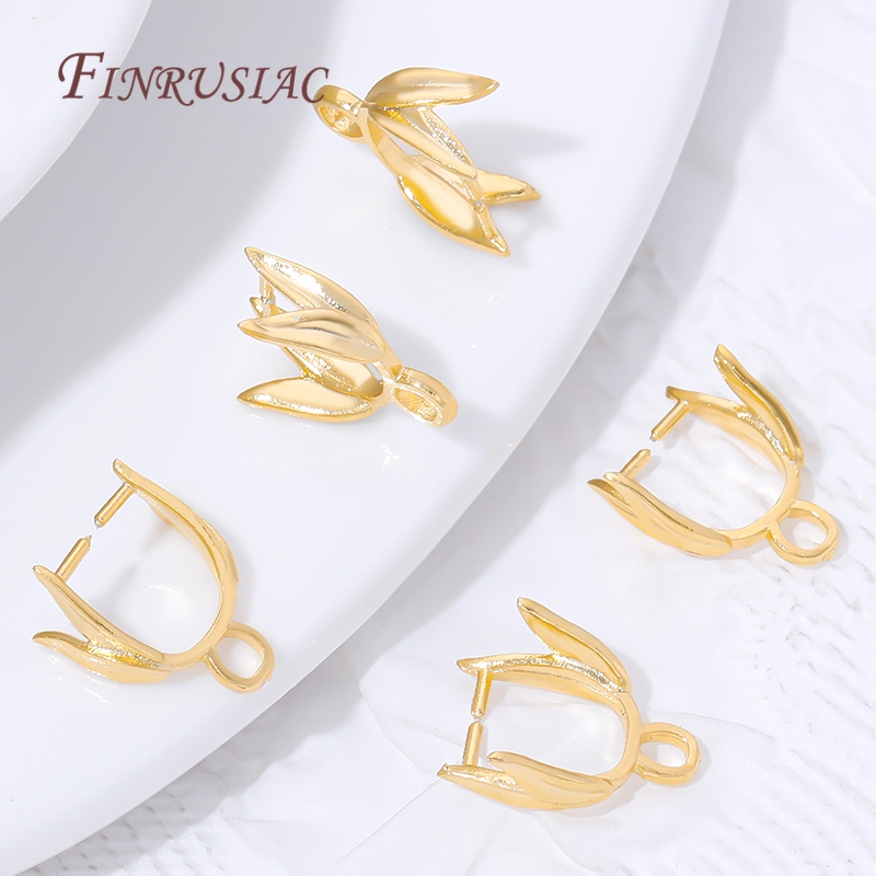 مشابك نحاسية مطلية بالذهب عيار - مراجعة Jewelry Making Loops وسعره