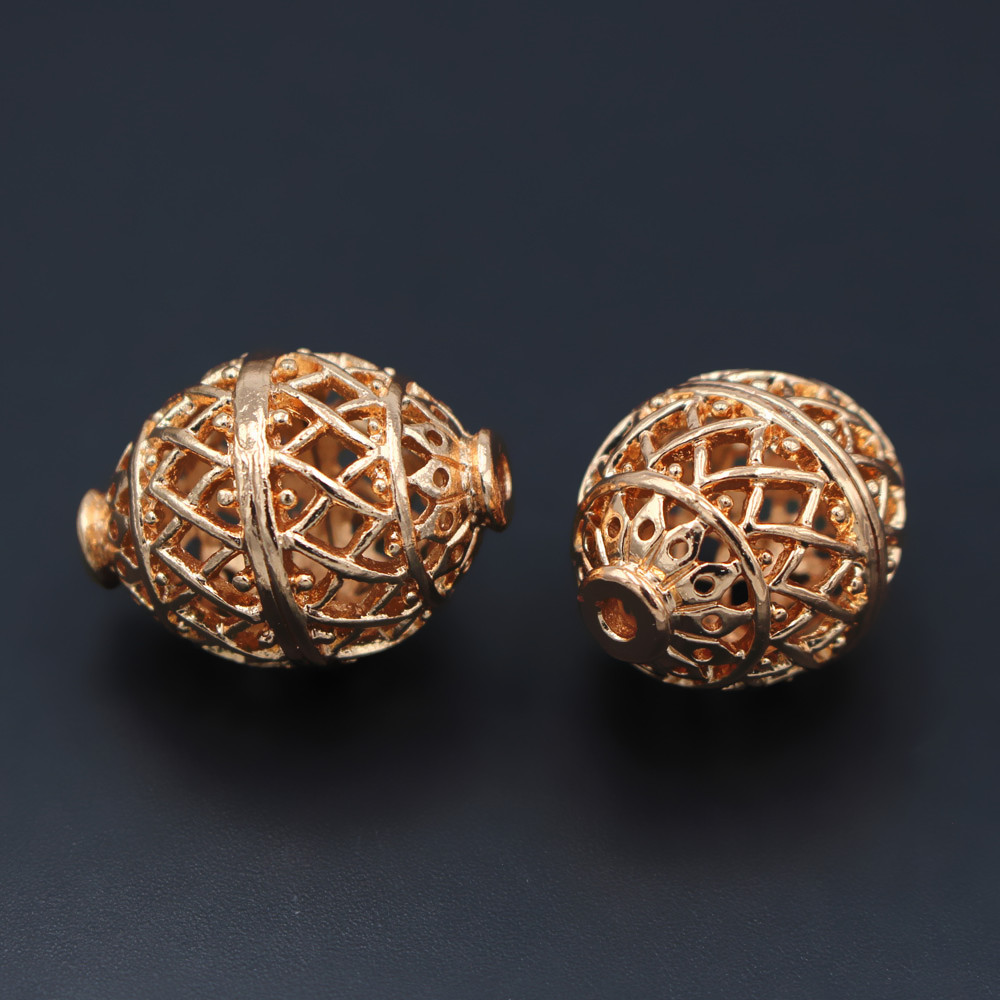 10 قطع خرز ذهبي نيجيري دبي، خر - مراجعة Jewelry Making Dubai وسعره
