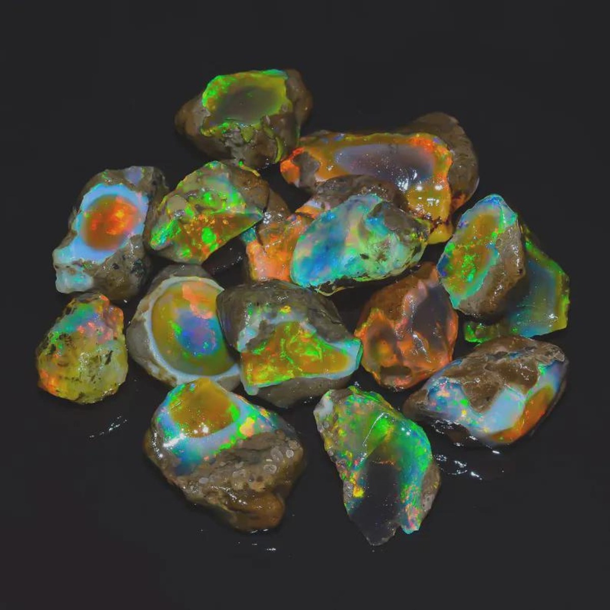25-80 قيراط من حجر الأوبال الإ - مراجعة Jewelry Making Raw Materials وسعره