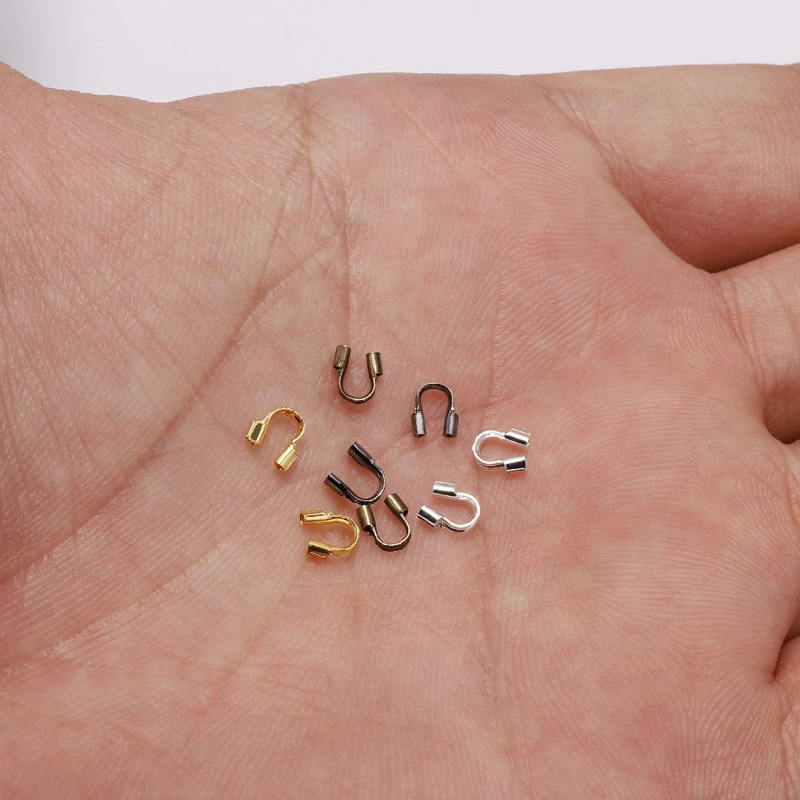 100-300 قطعة من واقيات الأسلاك - مراجعة Jewelry Making Loops وسعره